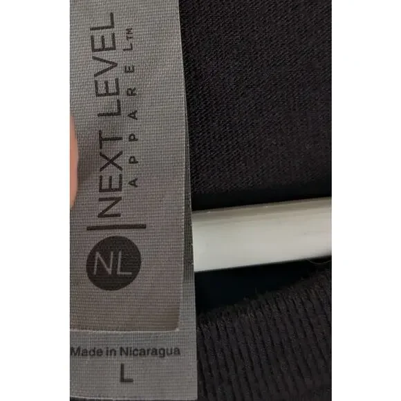 Next Level L Welcome to Hell Dog Graphic Tee Black Horror Metal Style Shirt - Picture 3 of 5